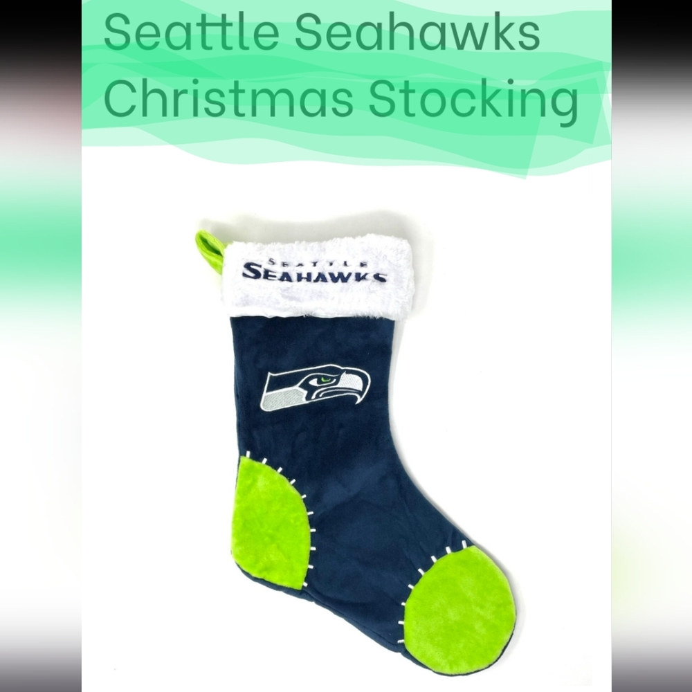 Box#5 🔥 5 For $35 🔥 Official NFL SEATTLE SEAHAWKS Stocking